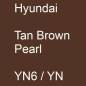 Preview: Hyundai, Tan Brown Pearl, YN6 / YN.